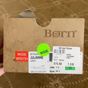 Born Julianne Grey Flats